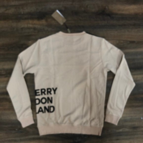 Burberry London Men Tan Color Sweatshirt "XL" - Picture 3 of 4